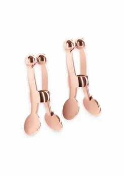 NS Novelties Bound Adjustable Nipple Clamps C1 Nickel-Free Metal