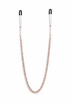 NS Novelties Nipple Clamps DC3 Adjustable Metal with Silicone Tips