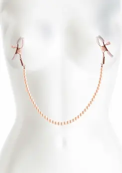 NS Novelties Bound DC1 Adjustable Nipple Clamps Silicone Tips