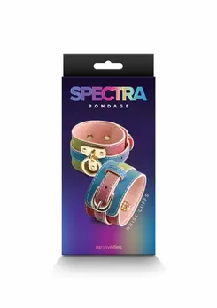 Spectra Bondage Wrist Cuff - Adjustable Restraint, Colorful Design