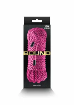 Bound Rope Red - Soft Bondage Rope, 10 m, Non-Chafing Material