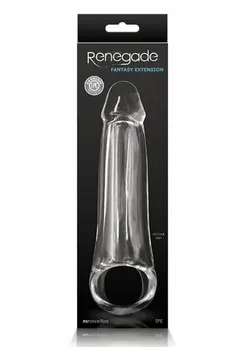Renegade Fantasy Extension M Transparent Anatomical Sleeve TPE