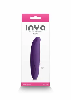 INYA Flirt Flexible Rechargeable Silicone Intimate Massager Pink