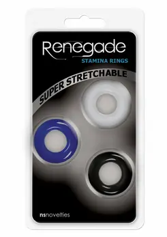 Renegade Stamina Rings Set - Flexible TPE Intimate Support Rings