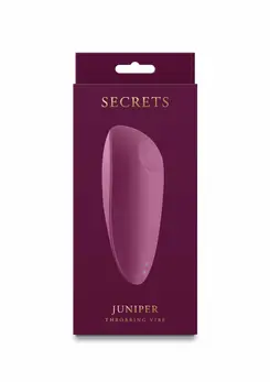 Secrets Juniper Compact Rechargeable Intimate Device Purple