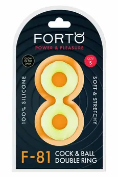 FORTO F-81 Double Ring 44mm Glow Premium Silicone System