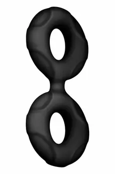 FORTO F-81 Double Ring 44mm Black Premium Silicone System