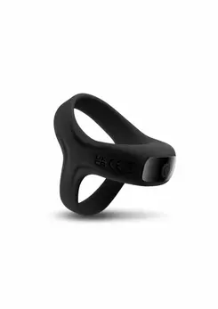 Renegade Emperor Rechargeable Vibrating Ring, Black, Stretchy Fit