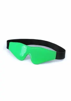 NS Novelties Electra Blindfold Adjustable Neoprene Black Mask