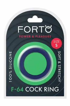FORTO F-64 Wide Silicone Support Ring Small Blue 40mm