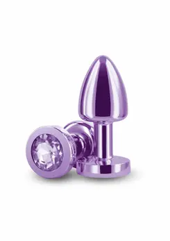 NS Novelties Rear Assets Petite Chrome-Plated Intimate Plug Silver