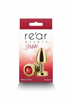 NS Novelties Rear Assets Petite Chrome-Plated Intimate Plug Silver