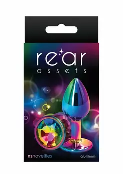 Rear Assets Multicolor S Chrome-Plated Aluminum Plug Small