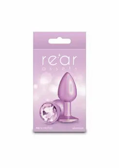 nsnovelties Iridescent Pink Small Aluminum Intimate Plug