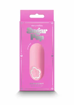 Sugar Pop Harmony Mini Vibrator Platinum Silicone Rechargeable Pink