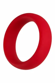 FORTO F-64 Wide Silicone Ring Medium 45mm Red Premium Material