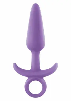 Firefly Prince Small Silicone Plug Glow-in-the-Dark Blue