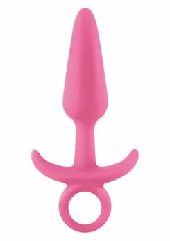 Firefly Prince Small Glow-in-the-Dark Silicone Plug Blue