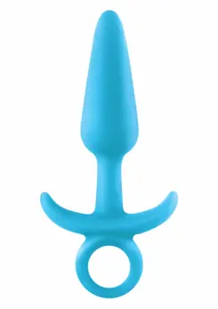 Firefly Prince Small Silicone Plug Glow-in-the-Dark Blue