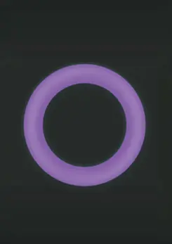Firefly Halo 55 mm Silicone Ring Medium Glow-in-the-Dark