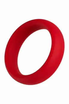 FORTO F-64 Wide Silicone Ring Large 50mm Red Premium Stretchable
