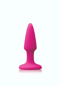 Colours Pleasures Mini Plug Platinum Silicone Black Small