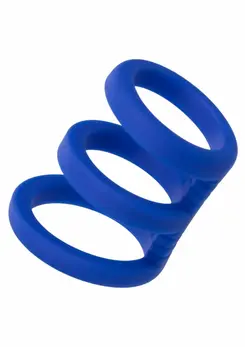 Admiral Triple Cock Cage Silicone Multi-Ring Support 4.5x5cm