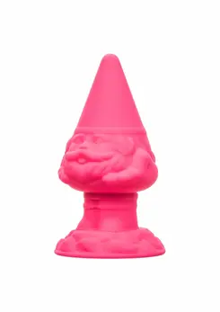 Naughty Bits Anal Gnome Silicone Plug, Unique Shape, 2” Diameter
