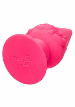 Naughty Bits Anal Gnome Silicone Plug, Unique Shape, 2” Diameter