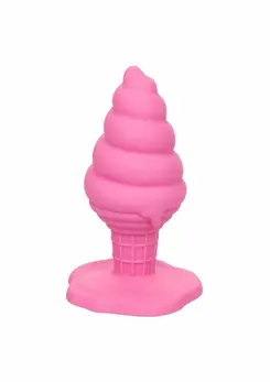 Naughty Bits Yum Bum Ice Cone Silicone Plug with Suction Base 10 cm
