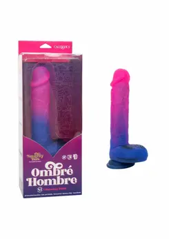 Ombre Hombre XL Vibrating Silicone Intimate Machine with Suction Cup