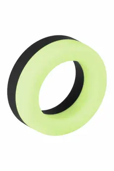 FORTO F-19 Two-Tone Silicone C-Ring Black & Glow Flexible Design