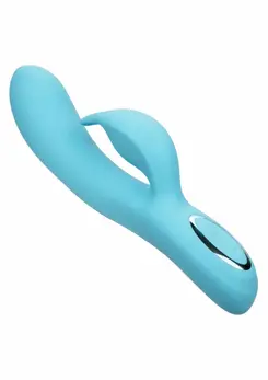 Azure Collection Bunny G Dual Motor Silicone Massager Waterproof