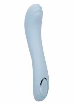 Azure Collection Contoured G Vibrating Massager, 12 Modes, Blue