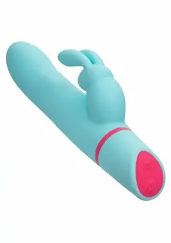Love Bunny Rotating Bunny Dual-Action Massager, 12 Modes, Pink
