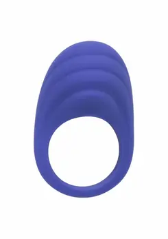 CalExotics Connect Couples Ring App-Controlled Silicone Blue
