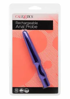 CalExotics Rechargeable Anal Probe - 10-Function, Waterproof, Black