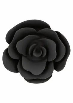 Forbidden Rose Anal Plug Small Silicone Ergonomic Pink 7.5 cm
