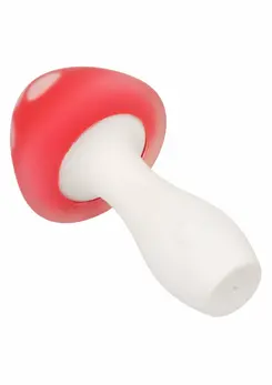 Naughty Bits Muff Shroom Compact Vibrating Massager Pink 10 Modes