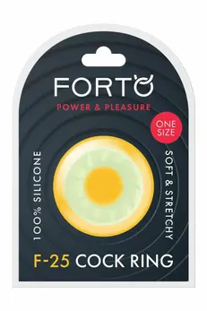 FORTO F-25 23mm C-Ring Glow Liquid Silicone, Stretchable, Luminous