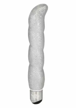 Screwnicorn G-Spot Vibrator by Naughty Bits - Spiral Design, 10 Modes