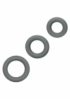 CalExotics Link Up Ultra Soft Ultimate Set - 3-Piece Silicone Ring Kit