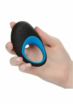 Link Up Max Dual Ultra-Soft Ring System with Textured Stimulator Blue