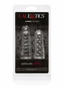 CalExotics Finger Teaser Set - Flexible Textured Finger Sleeves, 2 pcs