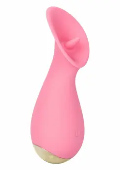 Slay Tickle Me Mini Silicone Massager, 10 Modes, Waterproof, Pink