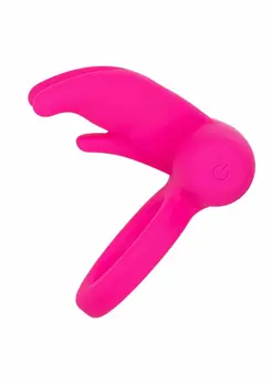 CalExotics Triple Clit Flicker Rechargeable Silicone Intimate Ring
