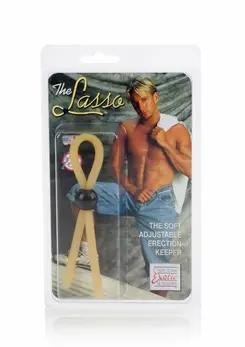 Lasso Adjustable Latex Performance Ring - Custom Fit System, Black