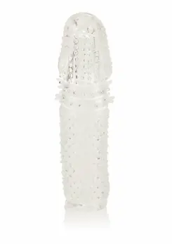 Senso Extension Transparent Sleeve Enhancer, Soft Silicone-Like Material