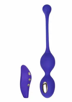 CalExotics eStim Dual Kegel Exerciser Remote System, 7 Modes, Purple