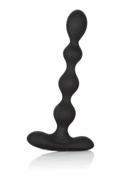 Eclipse Slender Beads Silicone Flexible Vibration Probe Black